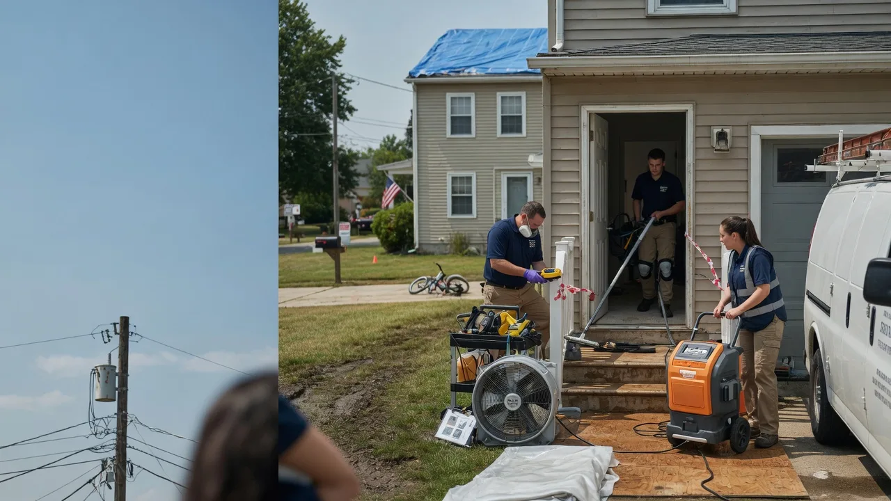 Water Damage Repair in Krum, TX near me